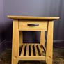 Solid wood TV Stand and Side Table Image 2