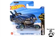 Hot Wheels Batman &amp; Robin Batmobile Blue Diecast Car Brand New Sealed