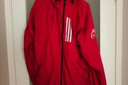2019-20 Munster Rugby Adidas Hooded Rain Jacket