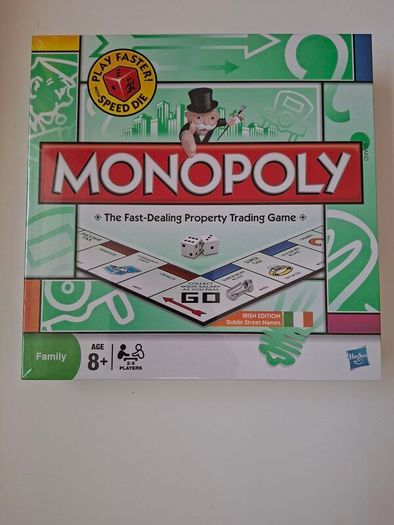 New Monopoly Board Game (Irish Edition)