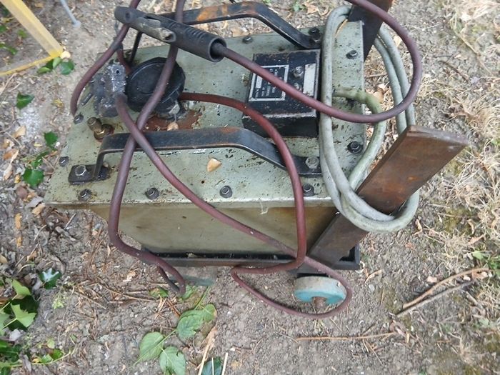 vintage triangle welder