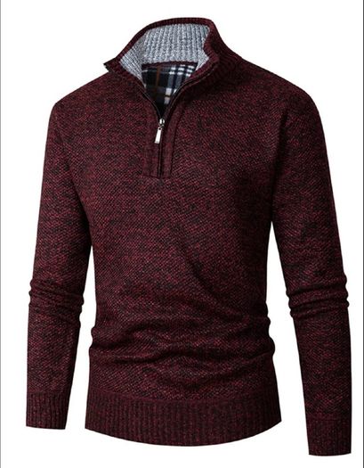 Half zip, range of size and colours. Offers welcome