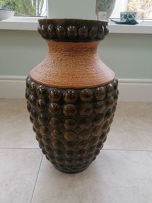 West german pottery vase