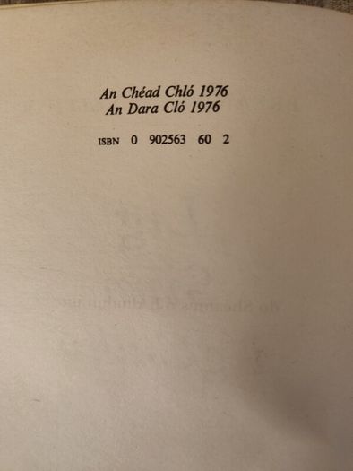 Lig Sinn I Gather. By  Breandan O' Heithir. Signed 1976  Second  Edition In Very Good Condition.