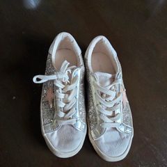 Girls Next glitter trainers