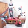 Little Town Wooden Pirate Ship With Pirates Image 2