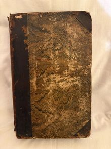Antique book - The Citizen a monthly journal of politics, literature and art volume 1. November 1839-May 1840