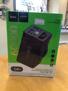 60000 HOCO Power Bank Built in Flashlight 6 devices