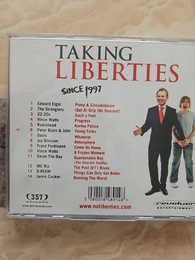 Taking Liberties CD Soundtrack