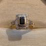 9ct Gold and Sapphire Ring Image 2