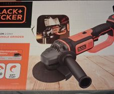 Black and decker battery angle grinder