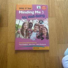 Minding me 3 My Well Being SPHE textbook
