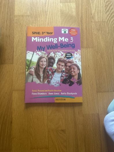 Minding me 3 My Well Being SPHE textbook