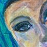 Lip Filler Original Art Irish Art Statement Art About Lips Sophia Lauren Portraiture Image 7