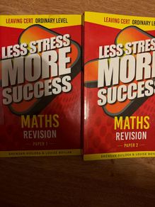 Less Stress More Success Leaving cert maths