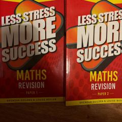 Less Stress More Success Leaving cert maths