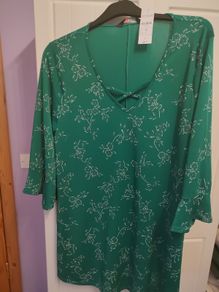 Large Green Dress