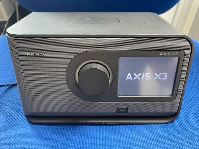 Revo Axis X3 internet radio with lightning dock