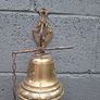 Antique Brass Wall bell Image 4