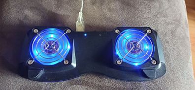 Laptop fan cooler