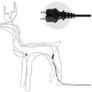 Affordable Reindeer with LED Bulbs for Christmas Decoration Image 3