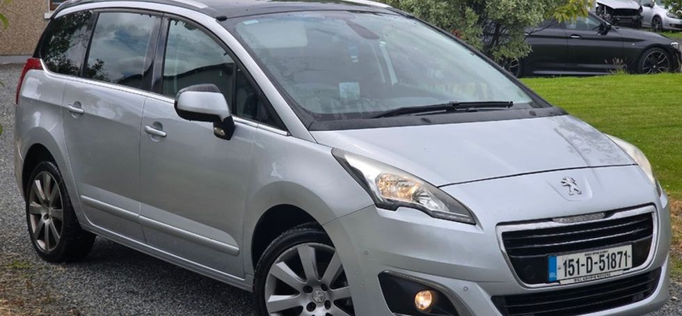 2015 Peugeot 5008 NEW NCT 01/27 4 New Tyres cheap tax bracket