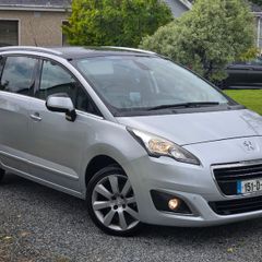 2015 Peugeot 5008 NEW NCT 01/27 4 New Tyres cheap tax bracket