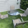 garden table and chairs Image 2