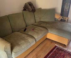 L shaped ikea 3 seater