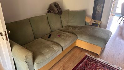 L shaped ikea 3 seater
