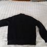 superdry black teddy fleece jacket Image 7