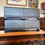 Vintage VHS VCR Cassette Holder Storage Case 40 Tapes Faux Wood Grain 1980 90s Image 10