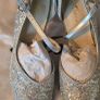 soDanca dance shoes Silver size 5 1/2 Image 2