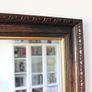 Antique Oak Mirror Image 4