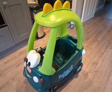 Little Tikes Cozy Coupe Car (Green Dino Edition)