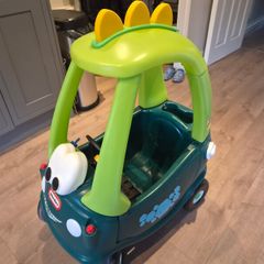 Little Tikes Cozy Coupe Car (Green Dino Edition)