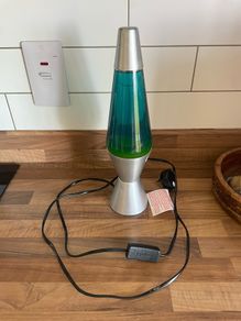 Lava lamp blue & green