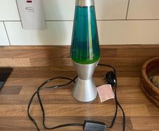 Lava lamp blue & green