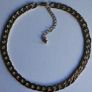 Vintage thick and heavy Yellow Gold Plated Figaro Men's Chain 19,5" Image 8