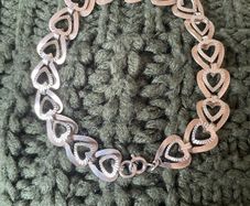 Silver heart Bracelet