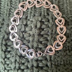 Silver heart Bracelet
