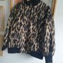 Leopard Print Jacket  Size Uk 14 very Cos style Image 6