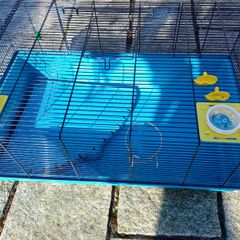 Hamster cage and accessories