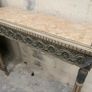 Attach to wall 2 legged old console good for over radiators Image 3
