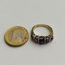 9ct Yellow Gold Graduated Amethyst Ring Image 9