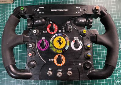 Thrustmaster T300 + 2 wheels,  Ferrari F1 Wheel