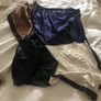 Scarf Zara bottle green, tan,  cream black navy Image 2