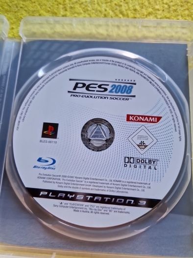 Pes 2008  PlayStation3 Ps3 Games Original