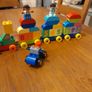 lego Duplo train with motor Image 3