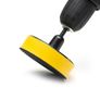 Glass Polish - 12010 - 75mm ( 3") Spindle Pad Hook and Loop - Yellow Foam Soft Image 2